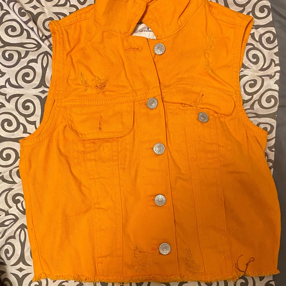 Highway Jeans Orange Vest